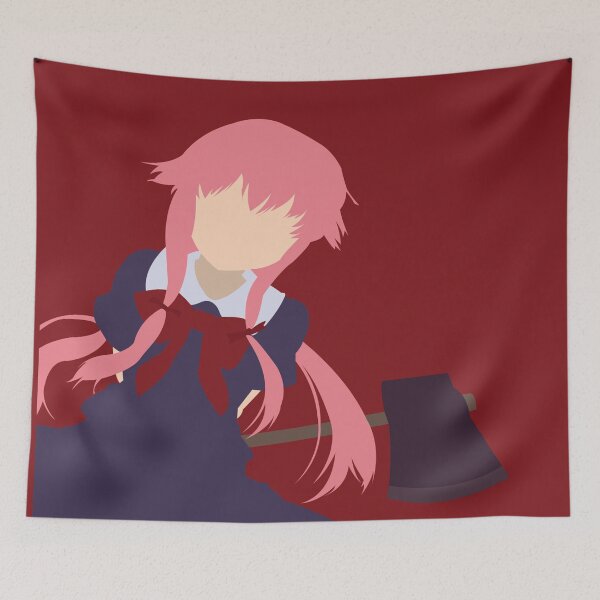Item preview, Yuno Gasai Mirai Nikki designed and sold by ArtAndDesignA.