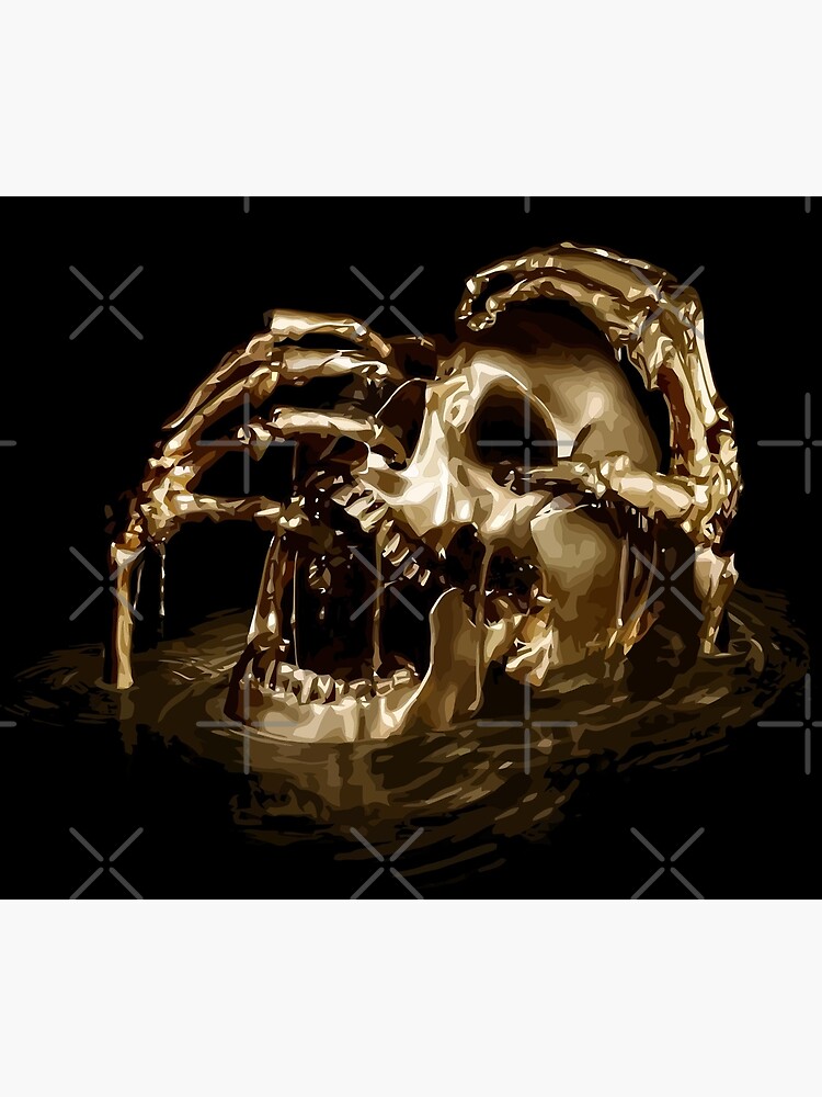 Black Sails Golden Skull by EvaEV