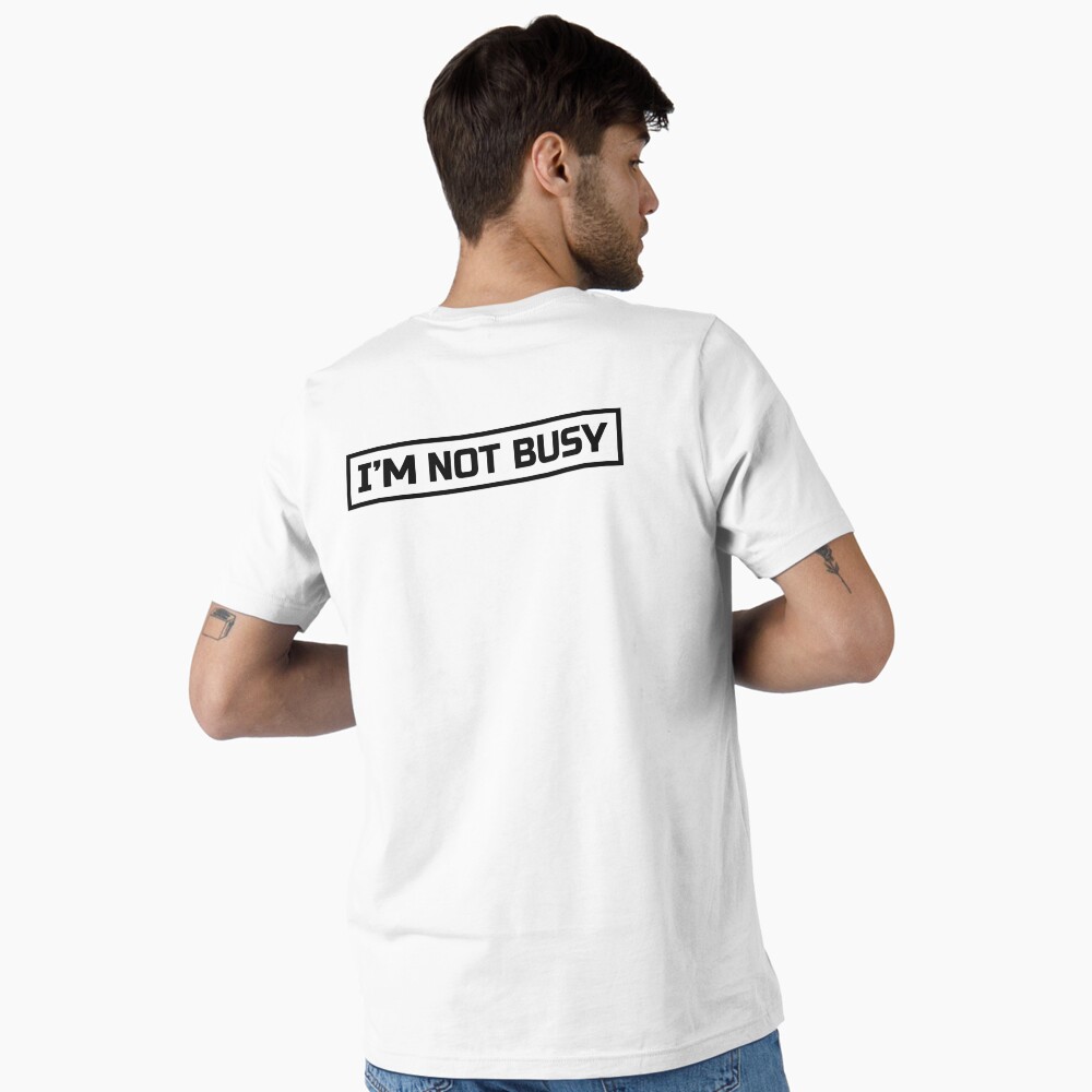 Item preview, Essential T-Shirt designed and sold by ImNotBusyBerlin.