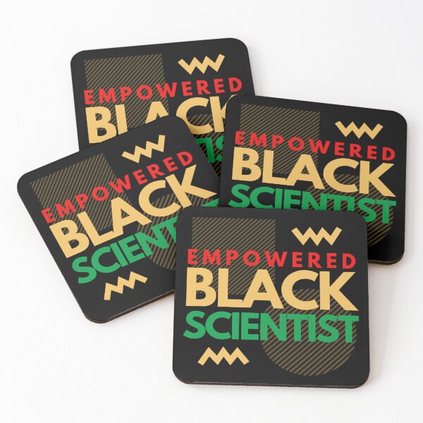 Item preview, Empowered Black Scientist - Black Female Scientist, Black Girl Magic, Melanin designed and sold by jadedscientist.