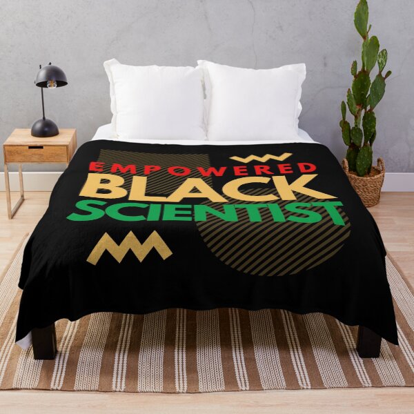 Item preview, Empowered Black Scientist - Black Female Scientist, Black Girl Magic, Melanin designed and sold by jadedscientist.