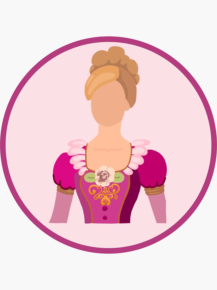 Thumbnail 3 von 3, Sticker, Die 12 tanzenden Prinzessinnen - Fallon designt und verkauft von Lovely-Lemons.