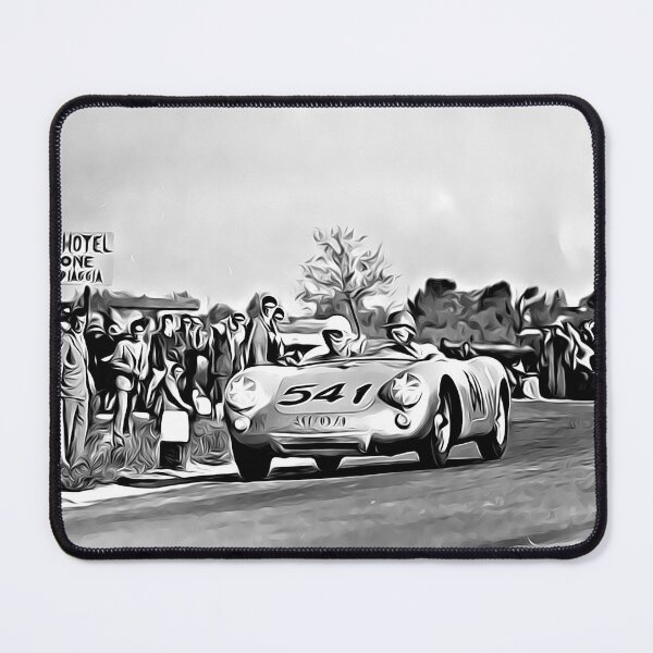 Item preview, Mille Miglia Porsche Racer Poster – Classic 550 Spyder Art designed and sold by Road To Track.