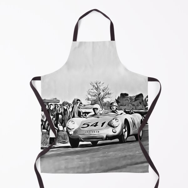Item preview, Mille Miglia Porsche Racer Poster – Classic 550 Spyder Art designed and sold by Road To Track.