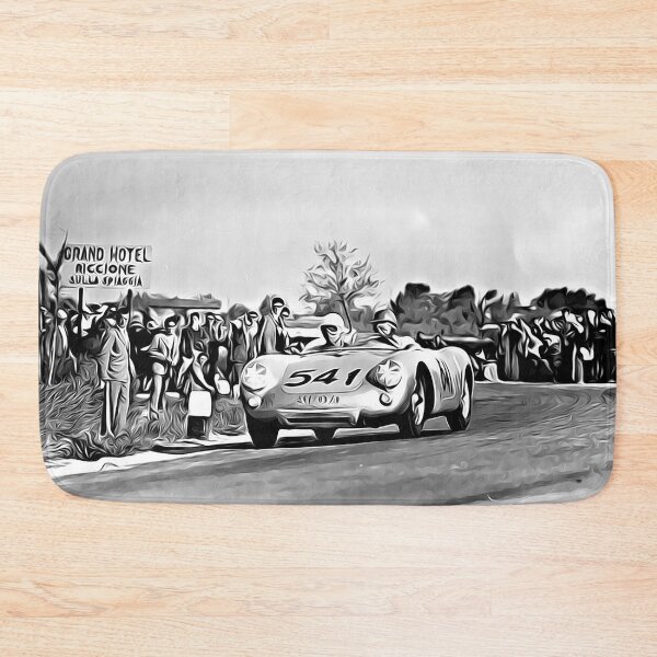 Item preview, Mille Miglia Porsche Racer Poster – Classic 550 Spyder Art designed and sold by Road To Track.
