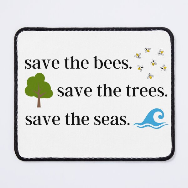 Item preview, Bees Trees Seas Dark designed and sold by Mood Mash.