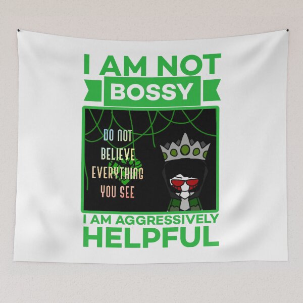 Item preview,  I am not bossy i am aggressively helpful. designed and sold by Umiska.