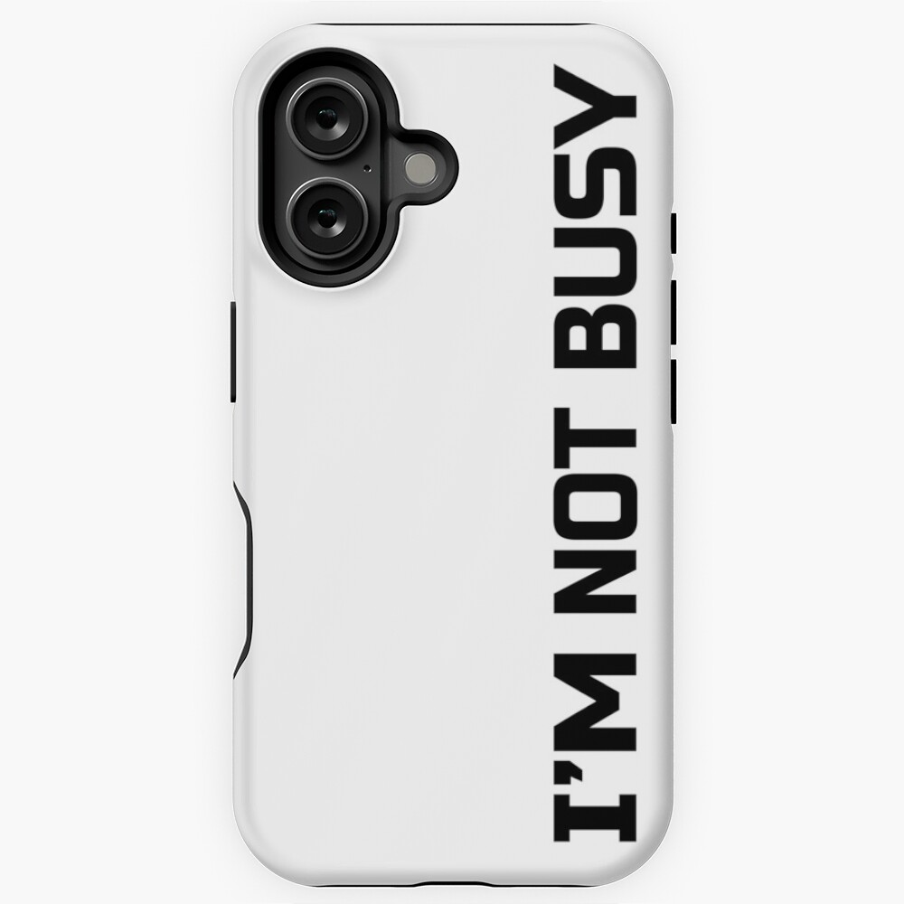 Item preview, iPhone Magsafe Tough Case designed and sold by ImNotBusyBerlin.
