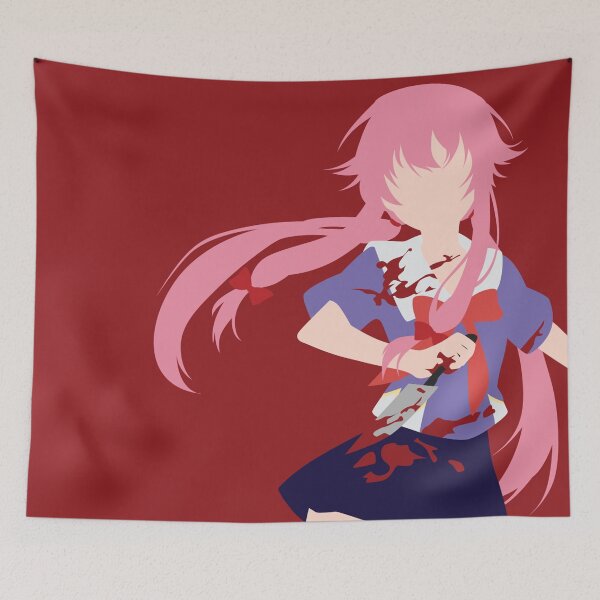 Item preview, Yuno Gasai Mirai Nikki designed and sold by ArtAndDesignA.