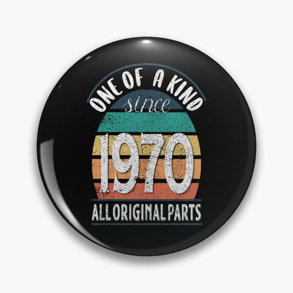 Item preview, One of a Kind Since 1970 All Original Parts, Vintage Birthday 1970 designed and sold by orangeblue21.