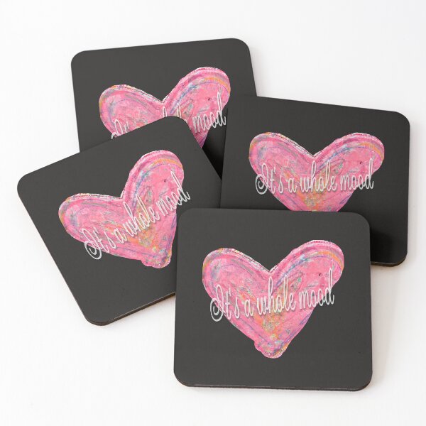 Item preview, Abstract Heart Painting, it's a Whole Mood designed and sold by bipolarvirgoart.