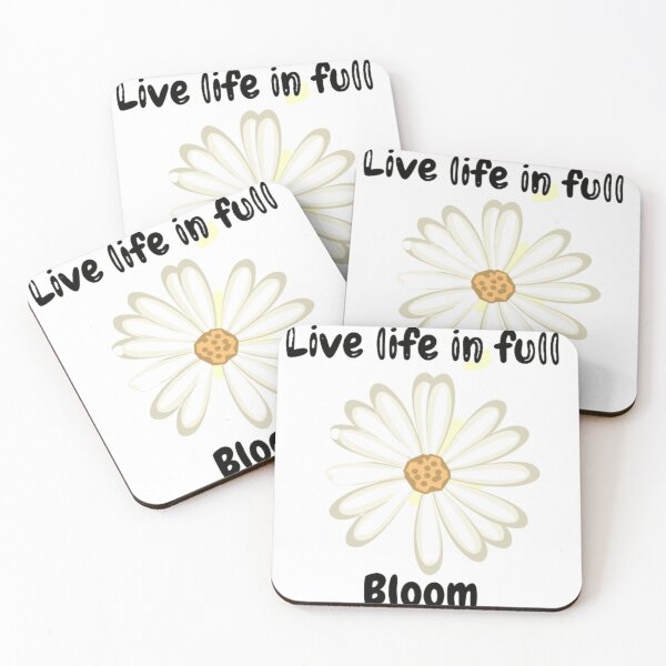 Item preview, Live life in full bloom  designed and sold by Sanaura.