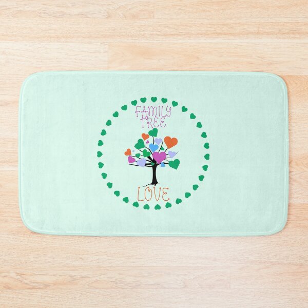 Item preview, Family Tree Love (Green/Orange on Green) designed and sold by PawsitiveMum.