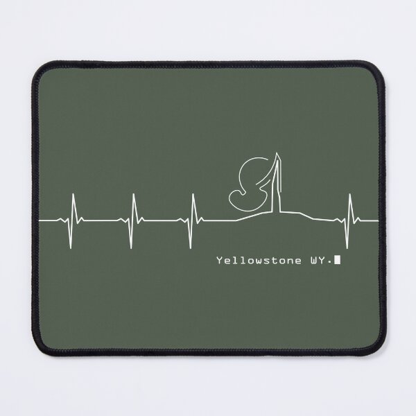 Item preview, Heartbeat Yellowstone designed and sold by Troy Stapek.