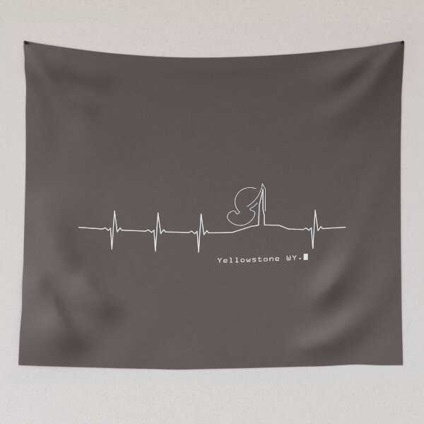 Item preview, Heartbeat Yellowstone designed and sold by Troy Stapek.