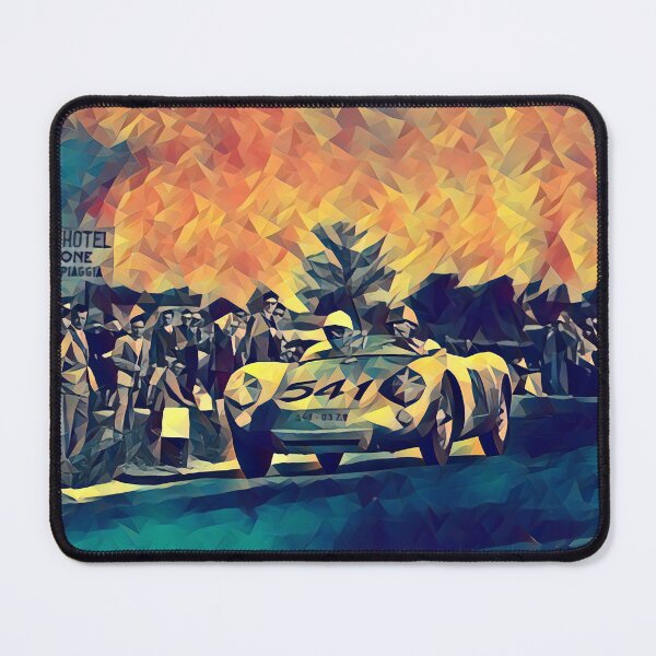 Item preview, Porsche 550 Spyder Mille Miglia Poster - Classic Racing Legend designed and sold by Road To Track.