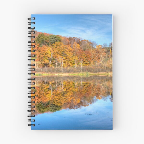 Item preview, Beautiful Autumn Lake Reflections in The Berkshires designed and sold by Javamba.