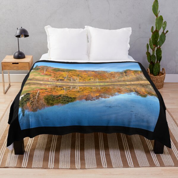 Item preview, Beautiful Autumn Lake Reflections in The Berkshires designed and sold by Javamba.
