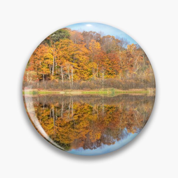 Item preview, Beautiful Autumn Lake Reflections in The Berkshires designed and sold by Javamba.