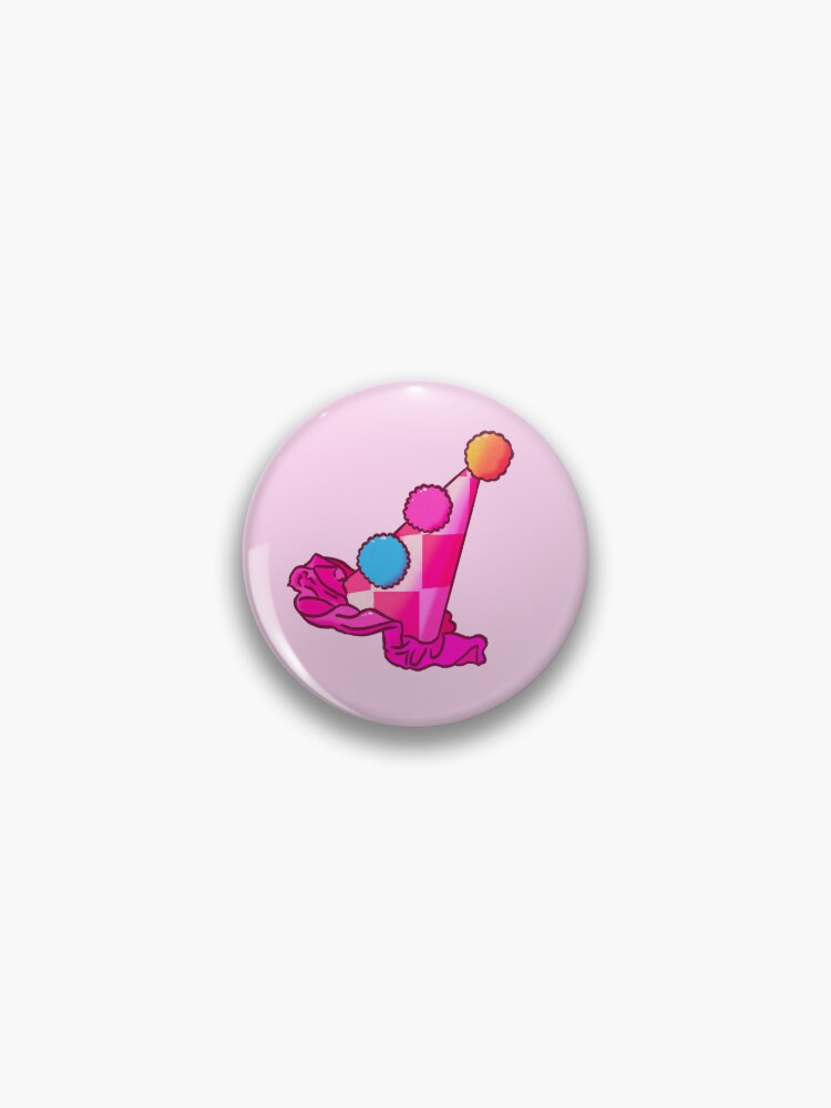 Colorful Buttons Clown Costume' Sticker