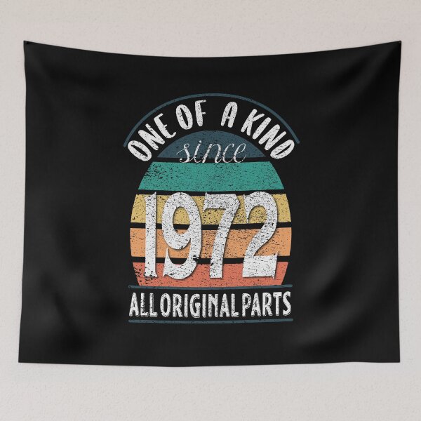 Item preview, One of a Kind Since 1972 All Original Parts, Vintage Birthday 1972 designed and sold by orangeblue21.