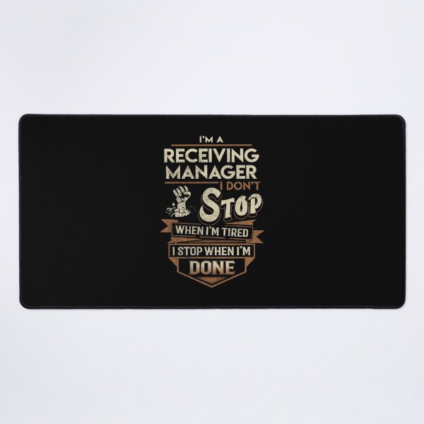 Item preview, Receiving Manager T Shirt - I Stop When Done Job Gift Item Tee designed and sold by paneczkopat.