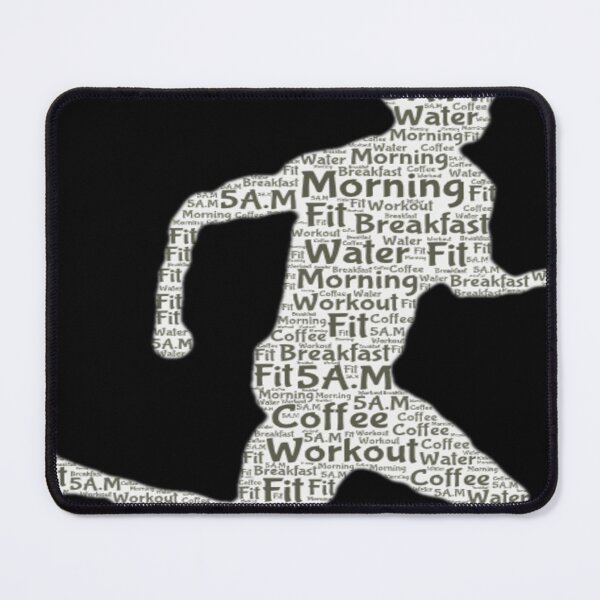 Item preview, Morning coffee workout Fitness designed and sold by KemetArtCo.