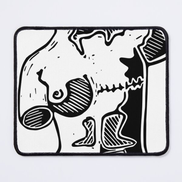 Item preview, Venus Left Side Mastectomy Black designed and sold by Sarah Batchelor.