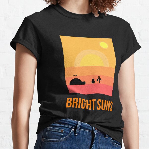 Orange Ocean Ombre Landscape Shirt