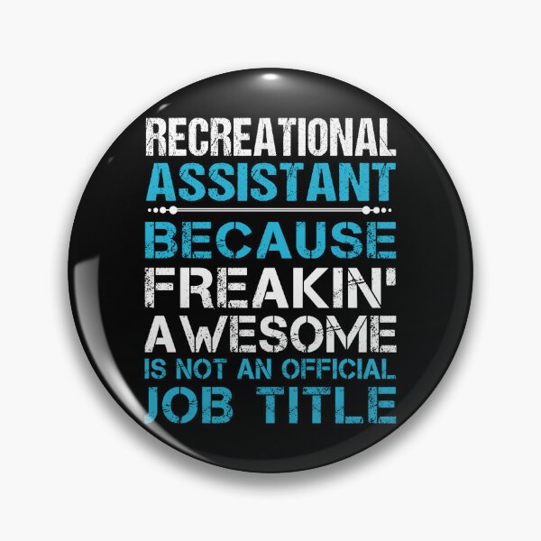 Item preview, Recreational Assistant T Shirt - Freaking Awesome Job Gift Item Tee designed and sold by oetate4774.
