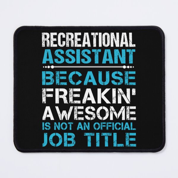 Item preview, Recreational Assistant T Shirt - Freaking Awesome Job Gift Item Tee designed and sold by oetate4774.