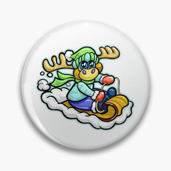 Item preview, SLEDDING MOOSE Daily Drawing Prompt designed and sold by R H Seeley ART.