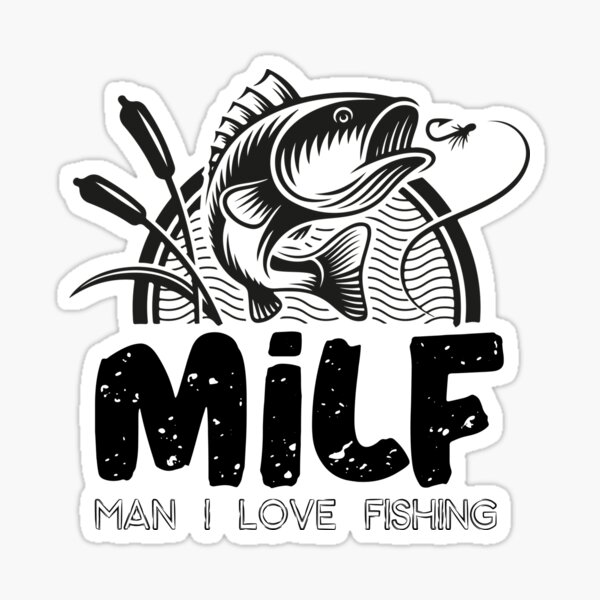 Man I Love Fishing Stickers for Sale, Free US Shipping