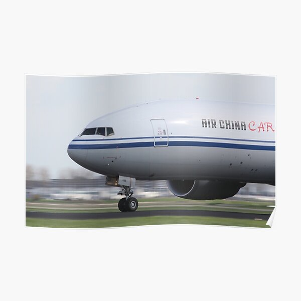 Air China Cargo Boeing 777 Poster