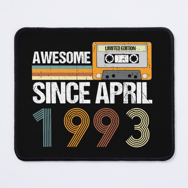 Item preview, Vintage 1993 29th Birthday Design: Awesome Since April 1993 designed and sold by AMINE  ★★★★★.