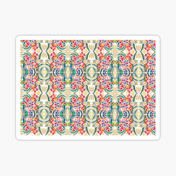Gladiolus Pattern Sticker