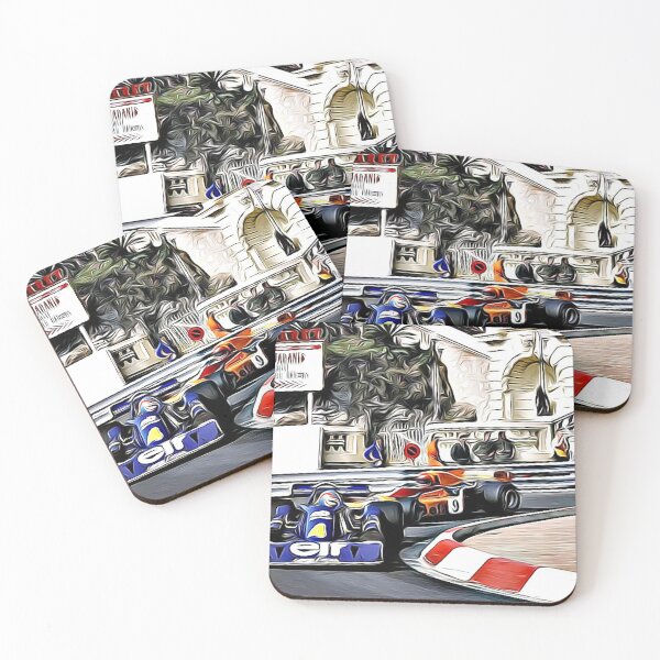 Item preview, Vintage Formula Racing in Monaco Poster – Classic F1 Grand Prix Art designed and sold by Road To Track.
