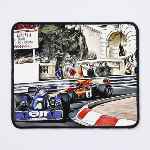 Item preview, Vintage Formula Racing in Monaco Poster – Classic F1 Grand Prix Art designed and sold by Road To Track.