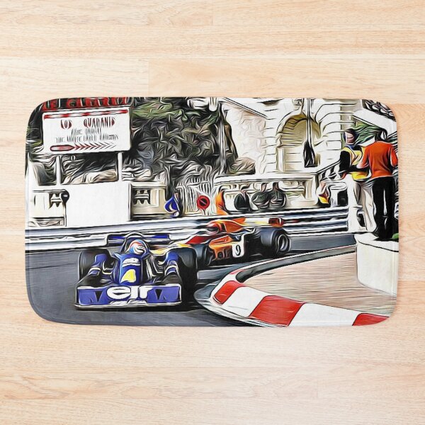Item preview, Vintage Formula Racing in Monaco Poster – Classic F1 Grand Prix Art designed and sold by Road To Track.