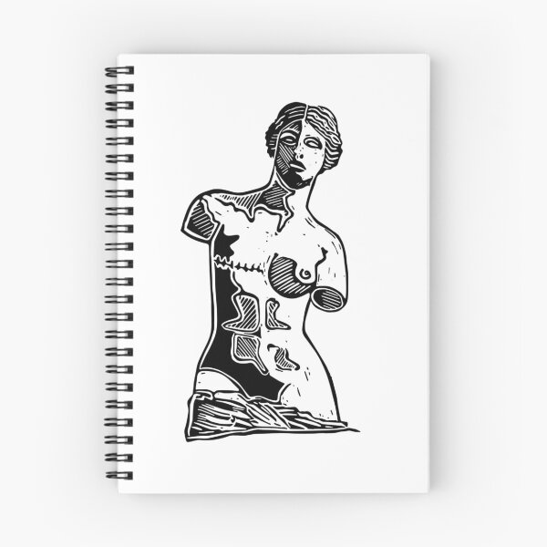 Item preview, Venus Right Side Mastectomy Black designed and sold by Sarah Batchelor.
