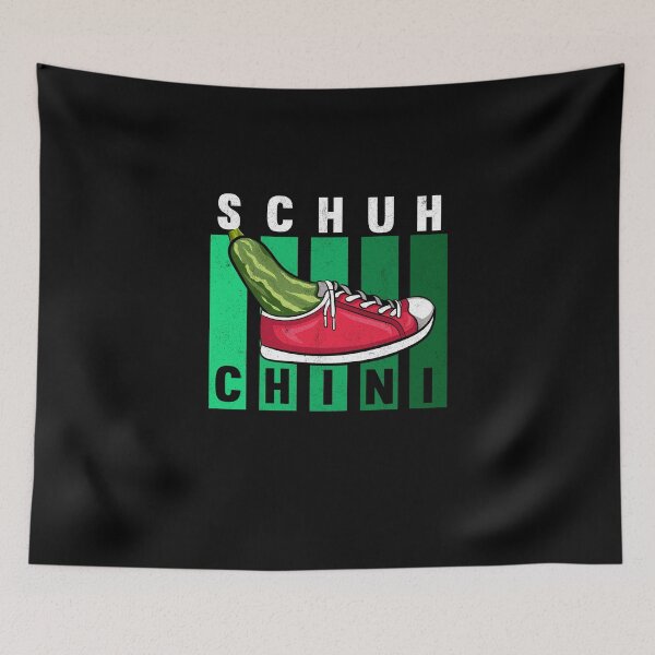 Item preview, Shoes pun sneakers and zucchini designed and sold by Printed-Memes.