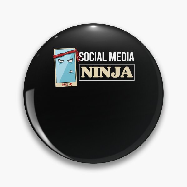 Item preview, Social Media Battle Social Media Ninja designed and sold by Printed-Memes.