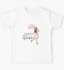 Geboren zu Sparkle Kinder T-Shirt