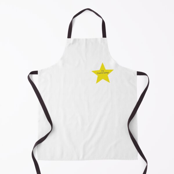 Item preview, "I'm disassociating!" golden star designed and sold by Fangirlsleep.