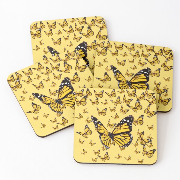 Item preview, GOLDEN  MONARCH BUTTERFLIES MIGRATION GOLD ART designed and sold by sharlesart.