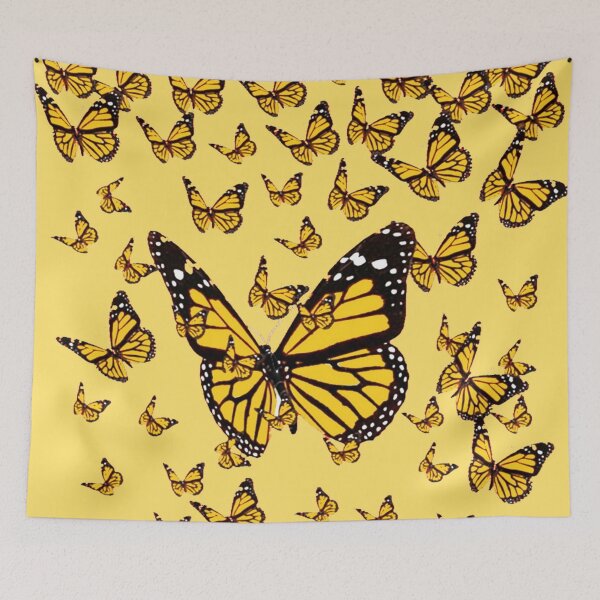 Item preview, GOLDEN  MONARCH BUTTERFLIES MIGRATION GOLD ART designed and sold by sharlesart.
