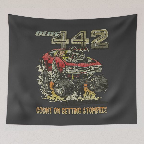 Item preview, Olds 442 Count on Getting Stomped 1968 designed and sold by AstroZombie6669.