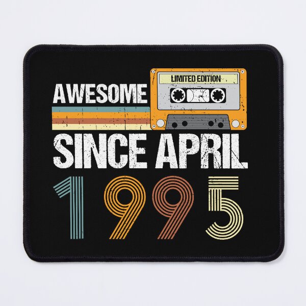 Item preview, Vintage 1995 27th Birthday Design: Awesome Since April 1995 designed and sold by AMINE  ★★★★★.