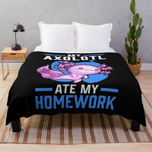 Item preview, Axolotl homework eaten aquatics amphibian designed and sold by madgrfx.