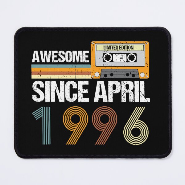 Item preview, Vintage 1996 26th Birthday Design: Awesome Since April 1996 designed and sold by AMINE  ★★★★★.